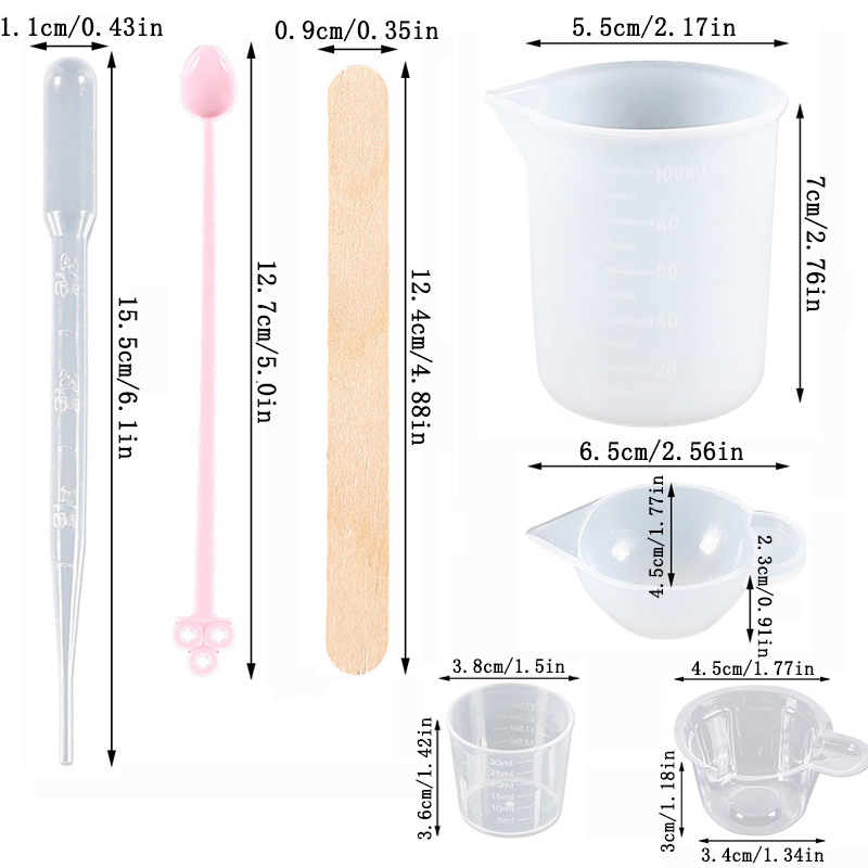 Kit de Herramientas para Molde - Resin Mixing Cup reseña y precio