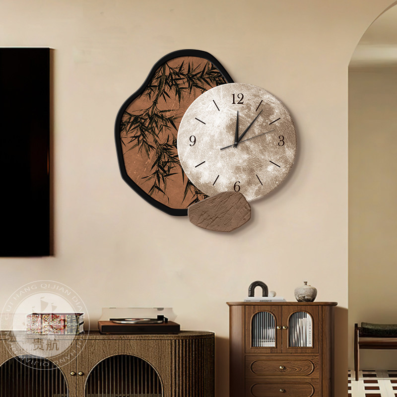 Reloj de pared de bambú con ti - Resin Art On Wood reseña y precio