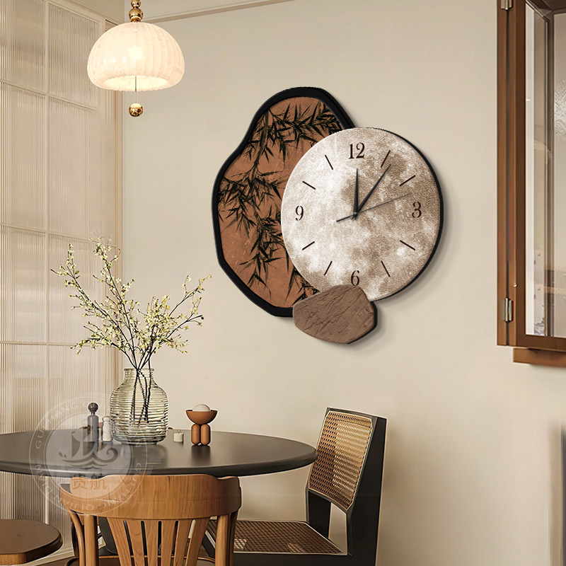 Reloj de pared de bambú con ti - Resin Art On Wood reseña y precio