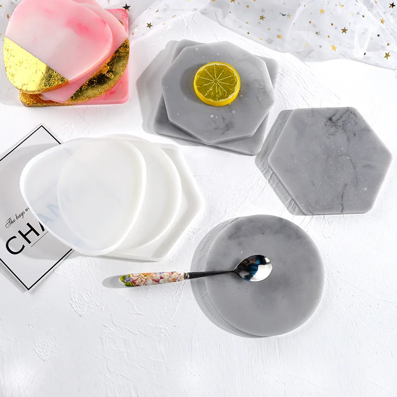 Molde de posavasos geométrico  - Resin Art Table reseña y precio