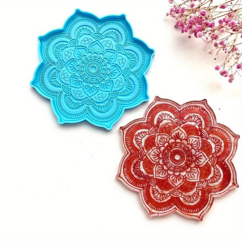 Molde de silicona con posavaso - Resin Art Products reseña y precio