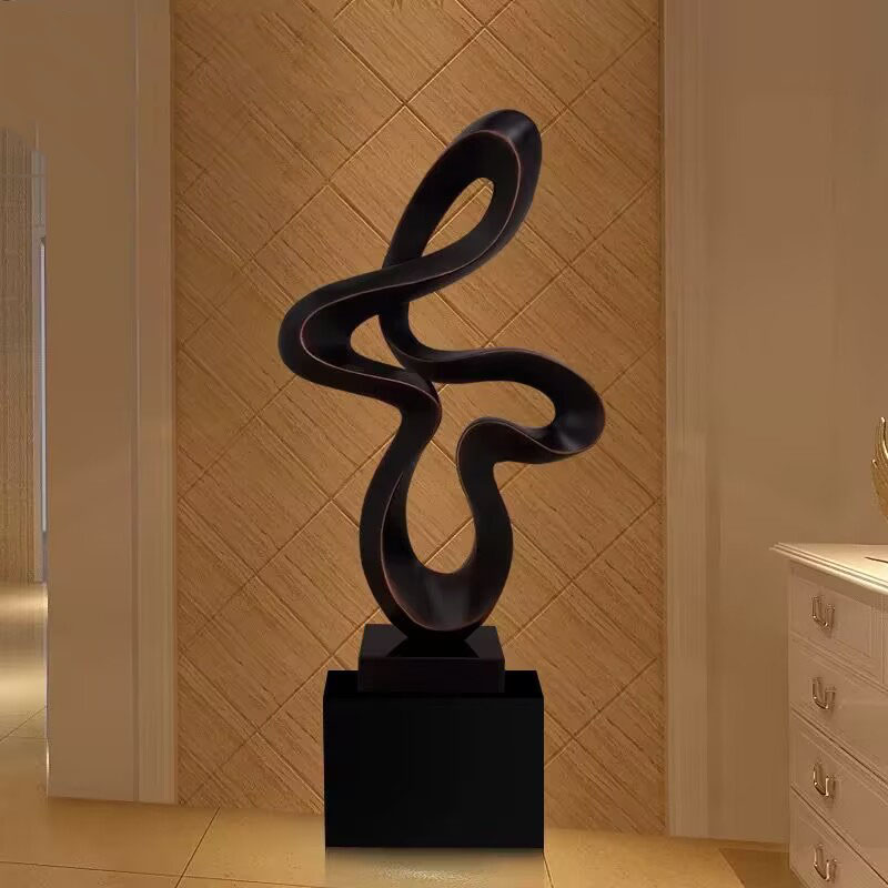 Escultura abstracta grande, de - Resin Art Decoration Items reseña y precio