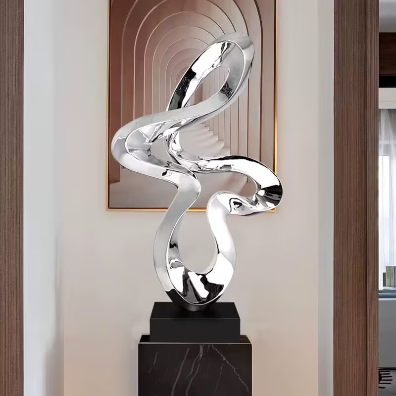 Escultura abstracta grande, de - Resin Art Decoration Items reseña y precio