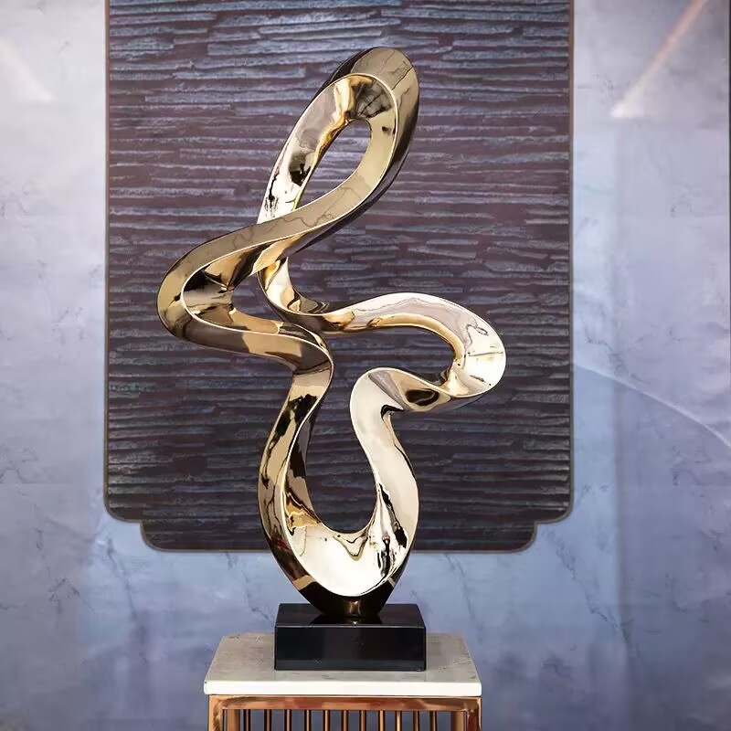 Escultura abstracta grande, de - Resin Art Decoration Items reseña y precio