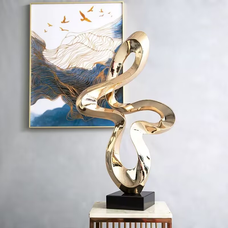 Escultura abstracta grande, de - Resin Art Decoration Items reseña y precio