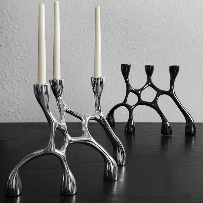 Candelabros artísticos de resi - Resin Art Aesthetic reseña y precio