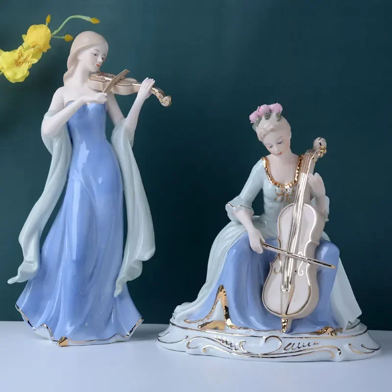 Figuras de Cerámica de Chicas  - Resin Art Decoration Items reseña y precio