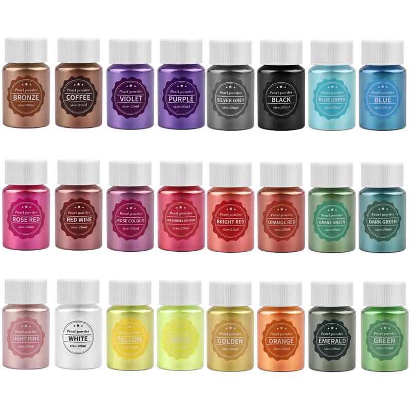 Tinte de resina epoxi UV, pigm - Pearl Powder Resin reseña y precio