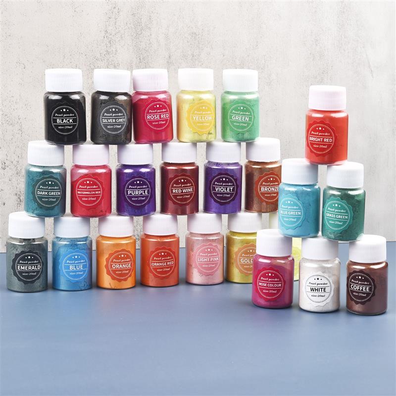 Tinte de resina epoxi UV, pigm - Pearl Powder Resin reseña y precio