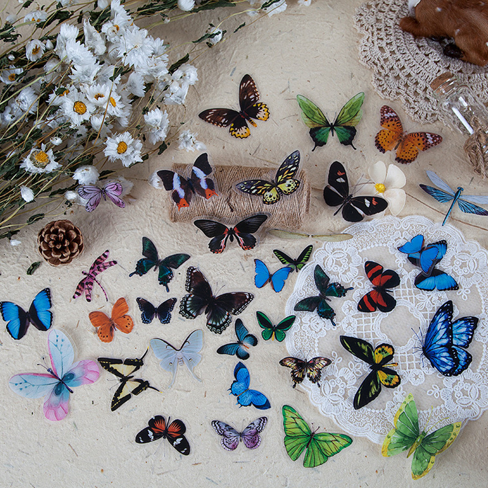 40 unids/bolsa pegatinas de ma - Resin Art Products reseña y precio