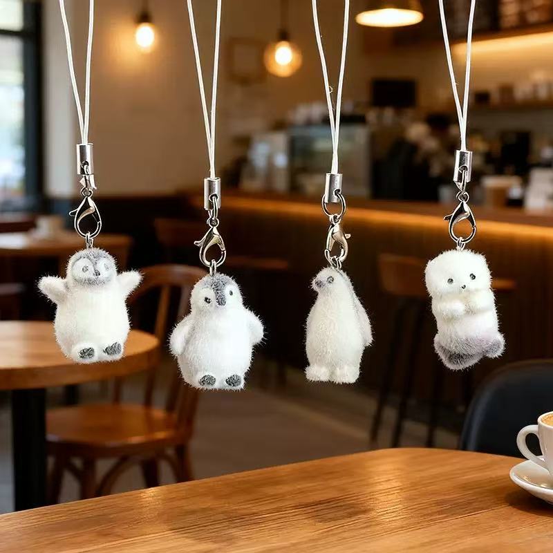 5 uds flocado pequeño pingüino - Resin Art Gift Ideas reseña y precio