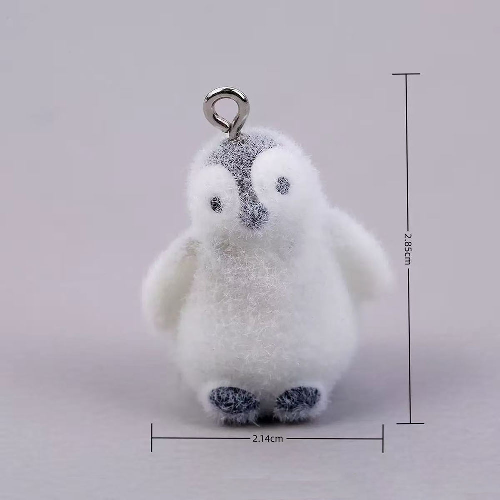 5 uds flocado pequeño pingüino - Resin Art Gift Ideas reseña y precio