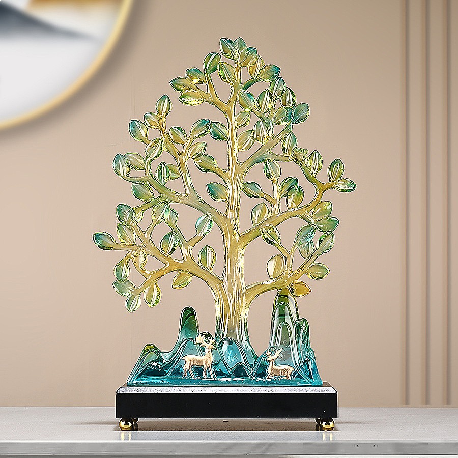 Escultura de Resina de Árbol d - Resin Art Tree reseña y precio